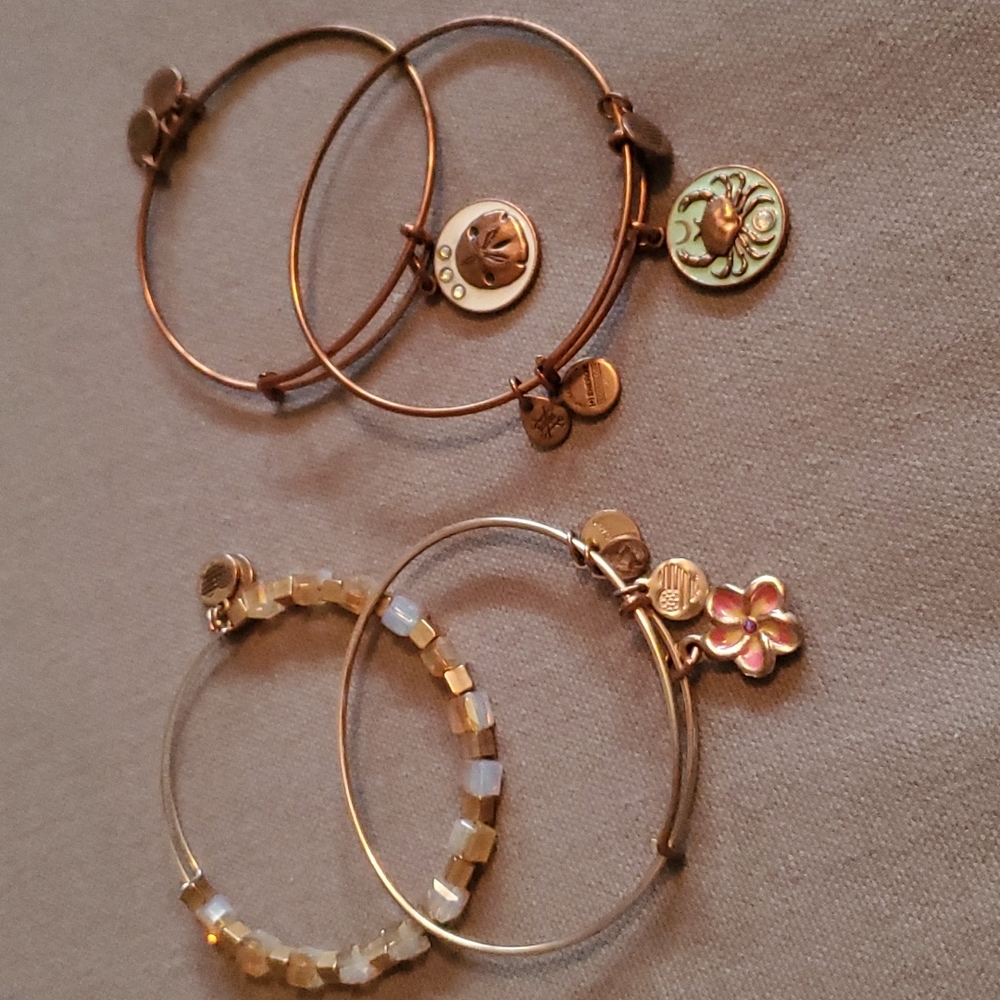 Alex & Ani Bracelets- Set of 4